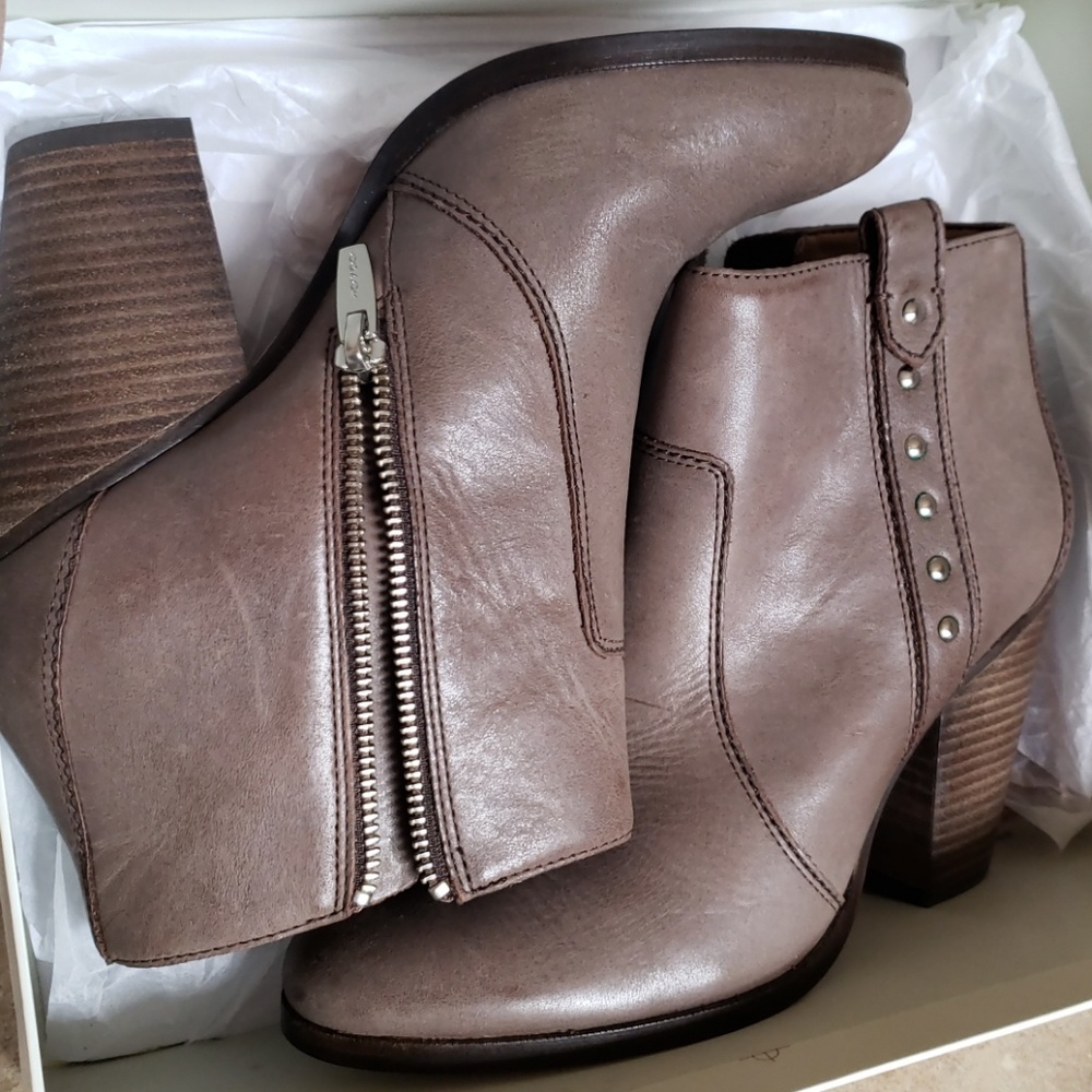 Coach Haven Waxy Burnish Booties